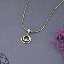 Подвеска из желтого золота с бриллиантом (изготовление)