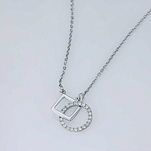 Колье из белого золота c бриллиантами