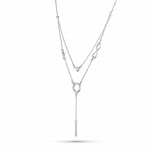 Колье из белого золота с бриллиантами (изготовление)