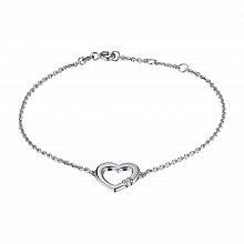 Браслет из серебра с бриллиантом (изготовление)