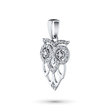 Подвеска из белого золота с бриллиантами (изготовление)