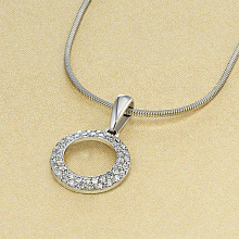 Подвеска из белого золота с бриллиантами (изготовление)