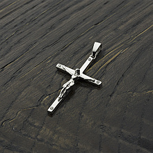 Подвеска из белого золота с бриллиантами (изготовление)