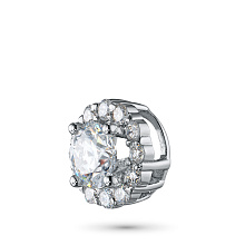 Подвеска из белого золота (изготовление) с бриллиантом