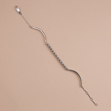 Браслет из белого золота с бриллиантами (изготовление)