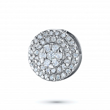 Подвеска из белого золота с бриллиантами (изготовление)