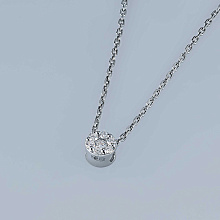 Подвеска из серебра (изготовление) с бриллиантами