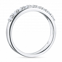 Кольцо из белого золота с бриллиантом (изготовление)