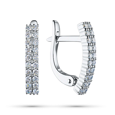 Серьги из серебра