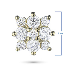 Подвеска из белого золота с бриллиантами (изготовление)