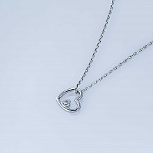 Подвеска из серебра с бриллиантом (изготовление)