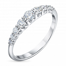 Кольцо из красного золота с бриллиантами (изготовление)