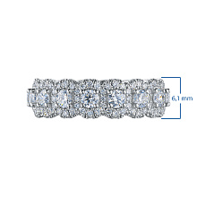 Кольцо из белого золота (изготовление) с бриллиантом