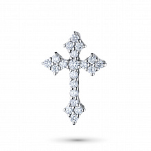 Подвеска из белого золота с бриллиантами (изготовление)