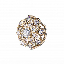 Подвеска из красного золота с бриллиантами (изготовление)