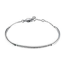 Браслет из белого золота c бриллиантами