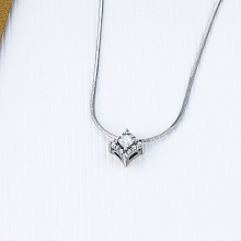 Подвеска из белого золота с бриллиантами (изготовление)