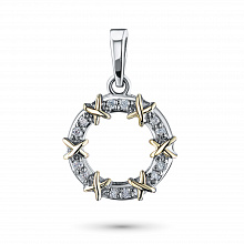 Подвеска из золота с бриллиантами (изготовление)