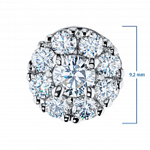 Подвеска из белого золота с бриллиантами (изготовление)
