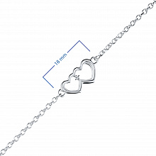 Браслет из серебра с бриллиантом (изготовление)