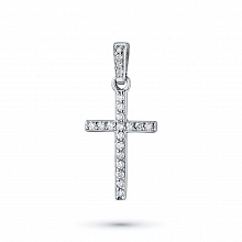 Подвеска из белого золота с бриллиантами (изготовление)