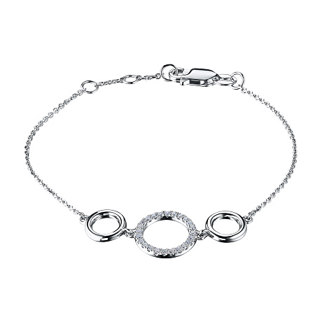 Браслет из белого золота