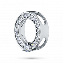 Подвеска из белого золота с бриллиантами (изготовление)