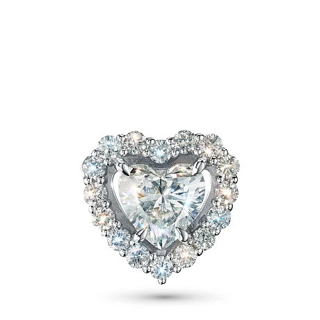 Подвеска из белого золота