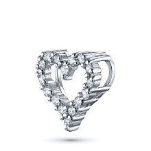 Подвеска из белого золота с бриллиантами (изготовление)