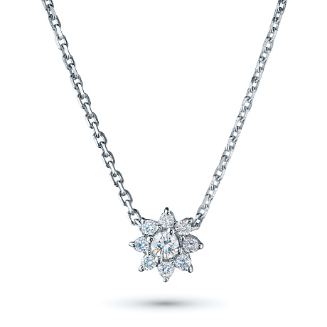 Колье из серебра