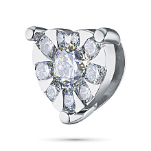 Подвеска из белого золота с бриллиантами (изготовление)