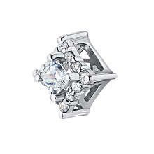 Подвеска из белого золота с бриллиантами (изготовление)