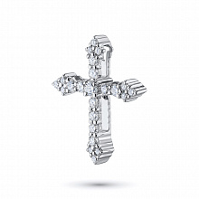 Подвеска из белого золота с бриллиантами (изготовление)