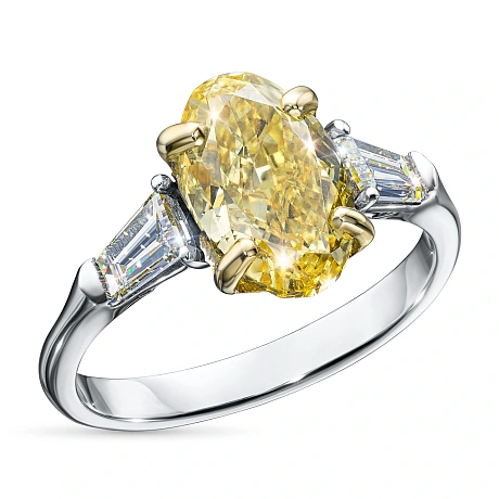 Кольцо из комбинированного золота