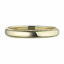 Кольцо из желтого золота (изготовление)