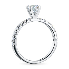 Кольцо из золота с бриллиантами (изготовление)