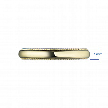 Кольцо из желтого золота (изготовление)