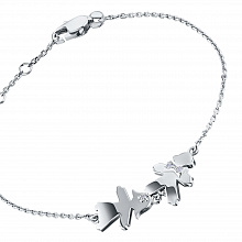 Браслет из серебра с бриллиантом (изготовление)